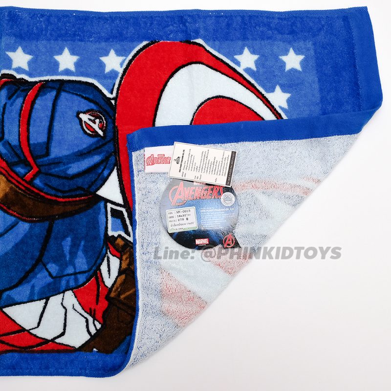 ผ้าขนหนู ผ้าเช็ดตัว กัปตันอเมริกา Captain America