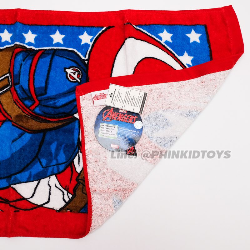 ผ้าขนหนู ผ้าเช็ดตัว กัปตันอเมริกา Captain America