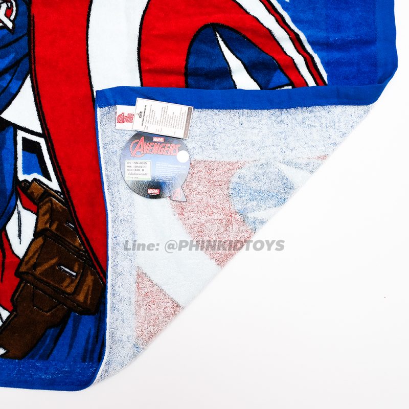 ผ้าขนหนู ผ้าเช็ดตัว กัปตันอเมริกา Captain America
