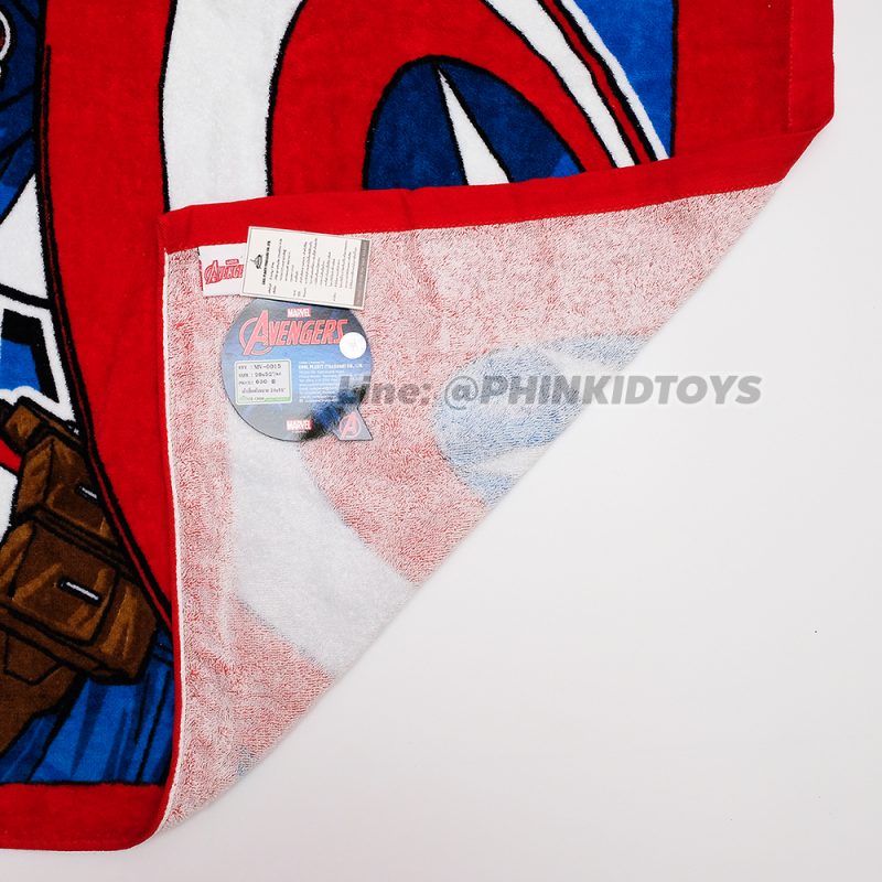 ผ้าขนหนู ผ้าเช็ดตัว กัปตันอเมริกา Captain America