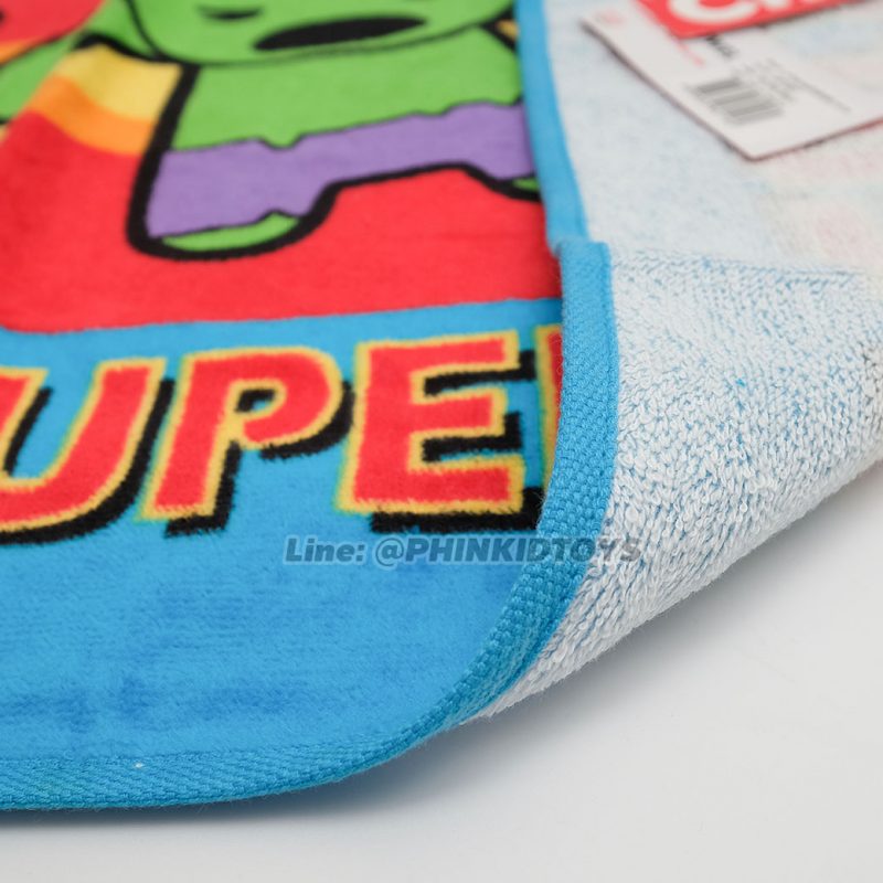 ผ้าขนหนู-ผ้าเช็ดตัวลายซุปเปอร์ฮีโร่มาเวล-Superhero-Marvel-16x32นิ้ว-ลาย01-สีฟ้า