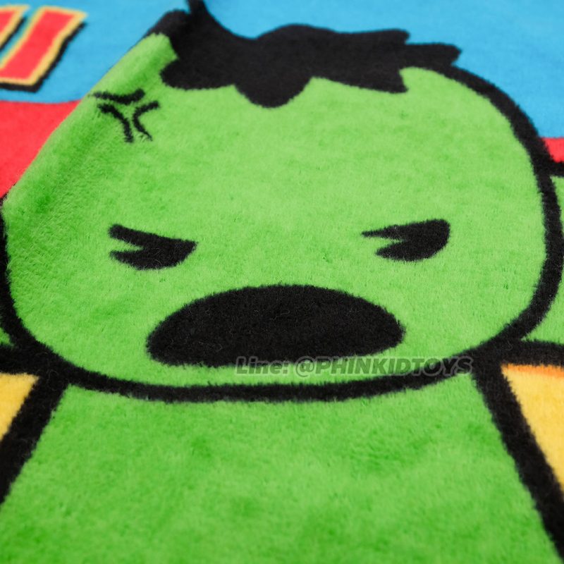 ผ้าขนหนู-ผ้าเช็ดตัวลายซุปเปอร์ฮีโร่มาเวล-Superhero-Marvel-16x32นิ้ว-ลาย01-สีฟ้า