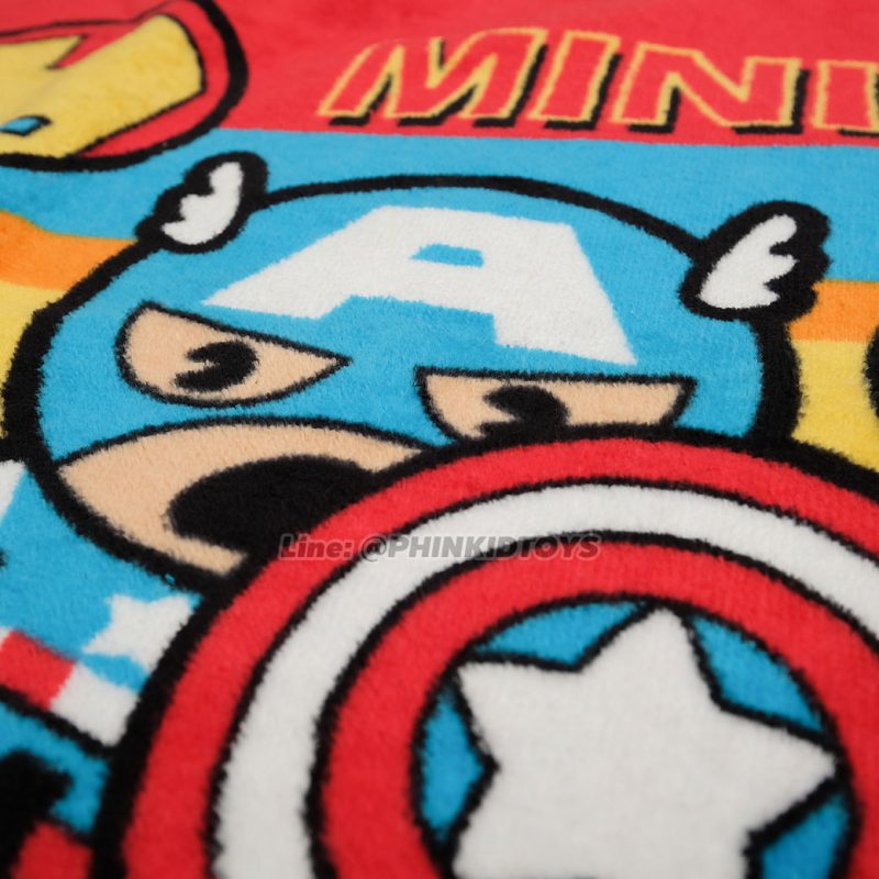 ผ้าขนหนู-ผ้าเช็ดตัวลายซุปเปอร์ฮีโร่มาเวล-Superhero-Marvel-16x32นิ้ว-ลาย01-สีแดง