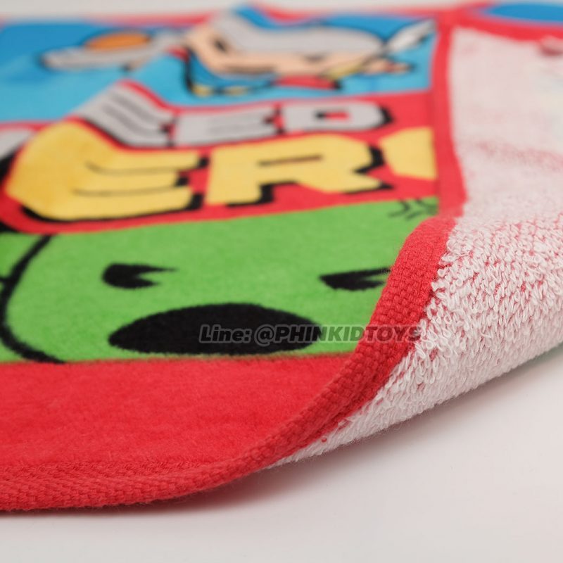 ผ้าขนหนู-ผ้าเช็ดตัวลายซุปเปอร์ฮีโร่มาเวล-Superhero-Marvel-16x32นิ้ว-ลาย02-สีแดง