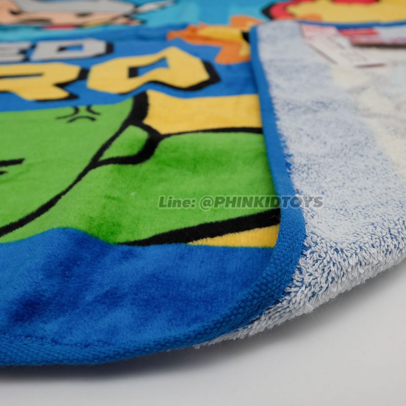 ผ้าขนหนู-ผ้าเช็ดตัวลายซุปเปอร์ฮีโร่มาเวล-Superhero-Marvel-27x54นิ้ว-ลาย02-สีน้ำเงิน