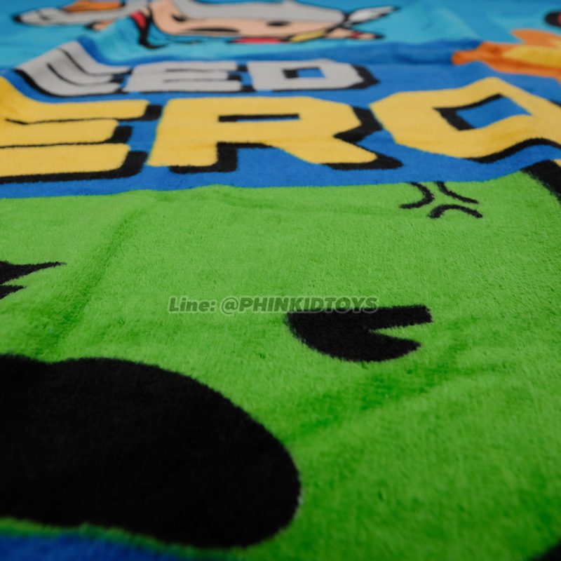 ผ้าขนหนู-ผ้าเช็ดตัวลายซุปเปอร์ฮีโร่มาเวล-Superhero-Marvel-27x54นิ้ว-ลาย02-สีน้ำเงิน
