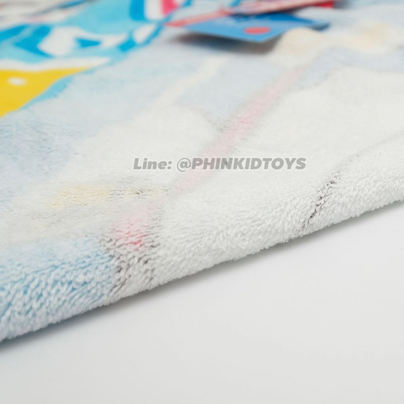 ผ้าขนหนู ผ้าเช็ดตัวลายโดเรมอน Doraemon 30x60 นิ้ว สีฟ้า ลาย04