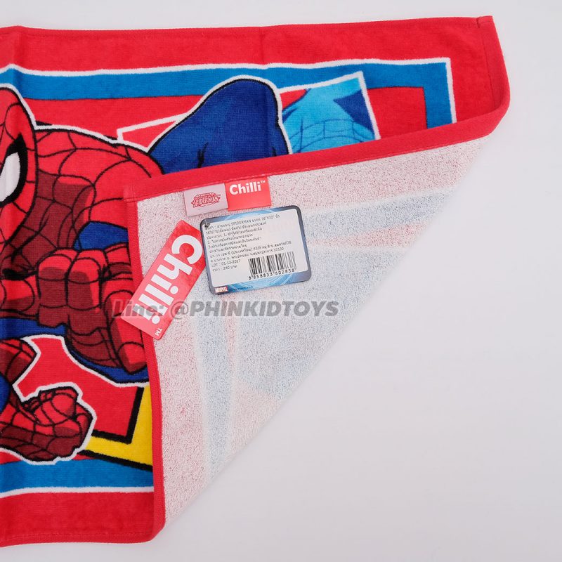 ผ้าขนหนูลายสไปเดอร์แมน-Spiderman-16x32-นิ้ว-ลาย-01-สีแดง-01