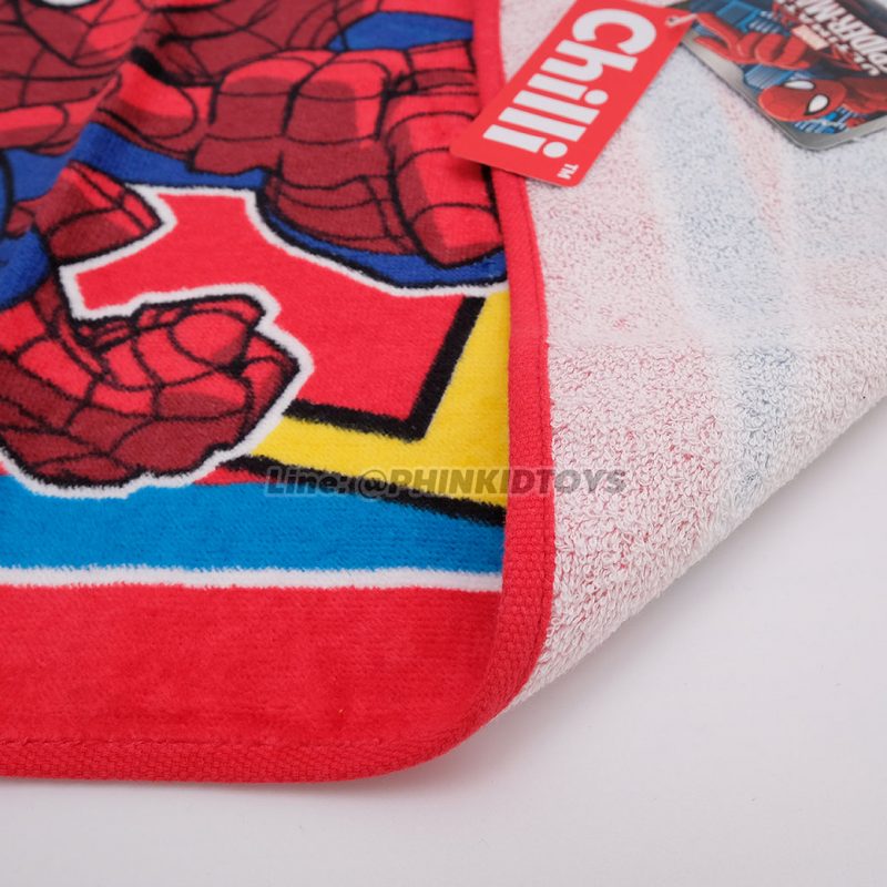 ผ้าขนหนูลายสไปเดอร์แมน-Spiderman-16x32-นิ้ว-ลาย-01-สีแดง-01