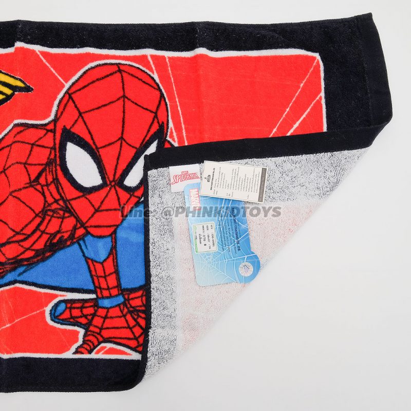 ผ้าขนหนูลายสไปเดอร์แมน-Spiderman-16x32-นิ้ว-ลาย-02-สีดำ