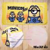 ผ้าขนหนูผืนเล็กมินเนี่ยน minion สีเหลือง-1