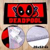 ผ้าขนหนูผืนใหญ่ ผ้าเช็ดตัว ลายเดดพูล Deadpool 26x52นิ้ว