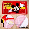 ผ้าขนหนูผืนใหญ่ ผ้าเช็ดตัว ลายมิกกี้เม้าส์ Mickey Mouse 26x52นิ้ว ลาย05 สีแดง