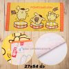 ผ้าขนหนูผืนเล็ก ผ้าเช็ดผม ผ้าเช็ดหน้า ลายปอมปอมปูริน Pompompurin 16x32นิ้ว