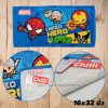 ผ้าขนหนู-ผ้าเช็ดตัวลายซุปเปอร์ฮีโร่มาเวล-Superhero-Marvel-16x32นิ้ว-ลาย02-สีน้ำเงิน