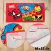 ผ้าขนหนู-ผ้าเช็ดตัวลายซุปเปอร์ฮีโร่มาเวล-Superhero-Marvel-16x32นิ้ว-ลาย02-สีแดง
