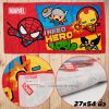 ผ้าขนหนู-ผ้าเช็ดตัวลายซุปเปอร์ฮีโร่มาเวล-Superhero-Marvel-27x54นิ้ว-ลาย02-สีแดง